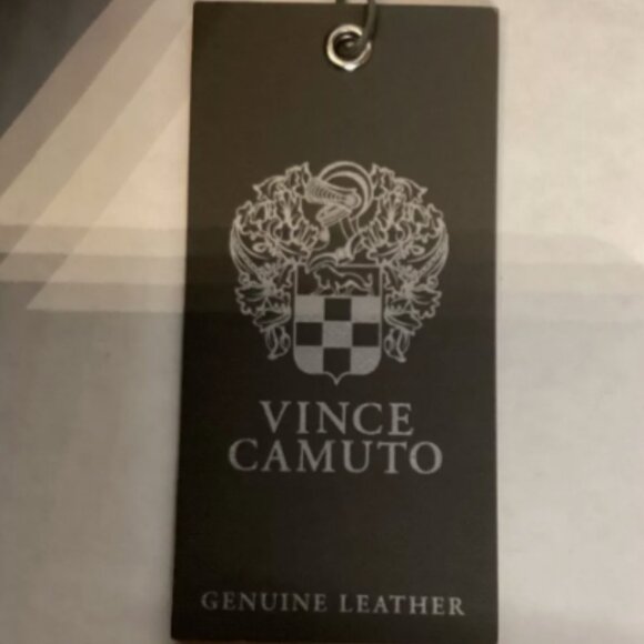 Vince Camuto Quilted Leather Crossbody -Doty Denim $157 NWT - Picture 8 of 10